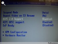 Pantalla Power de la BIOS