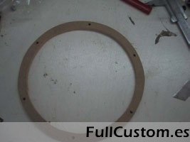 Unión de los anillos DM.