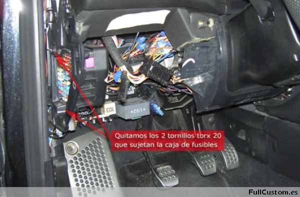 Instalación de un TurboTimer en un Seat león I | www ... vw fuse box cables 