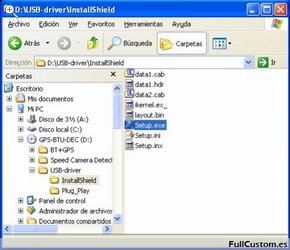 Instalación del controlador